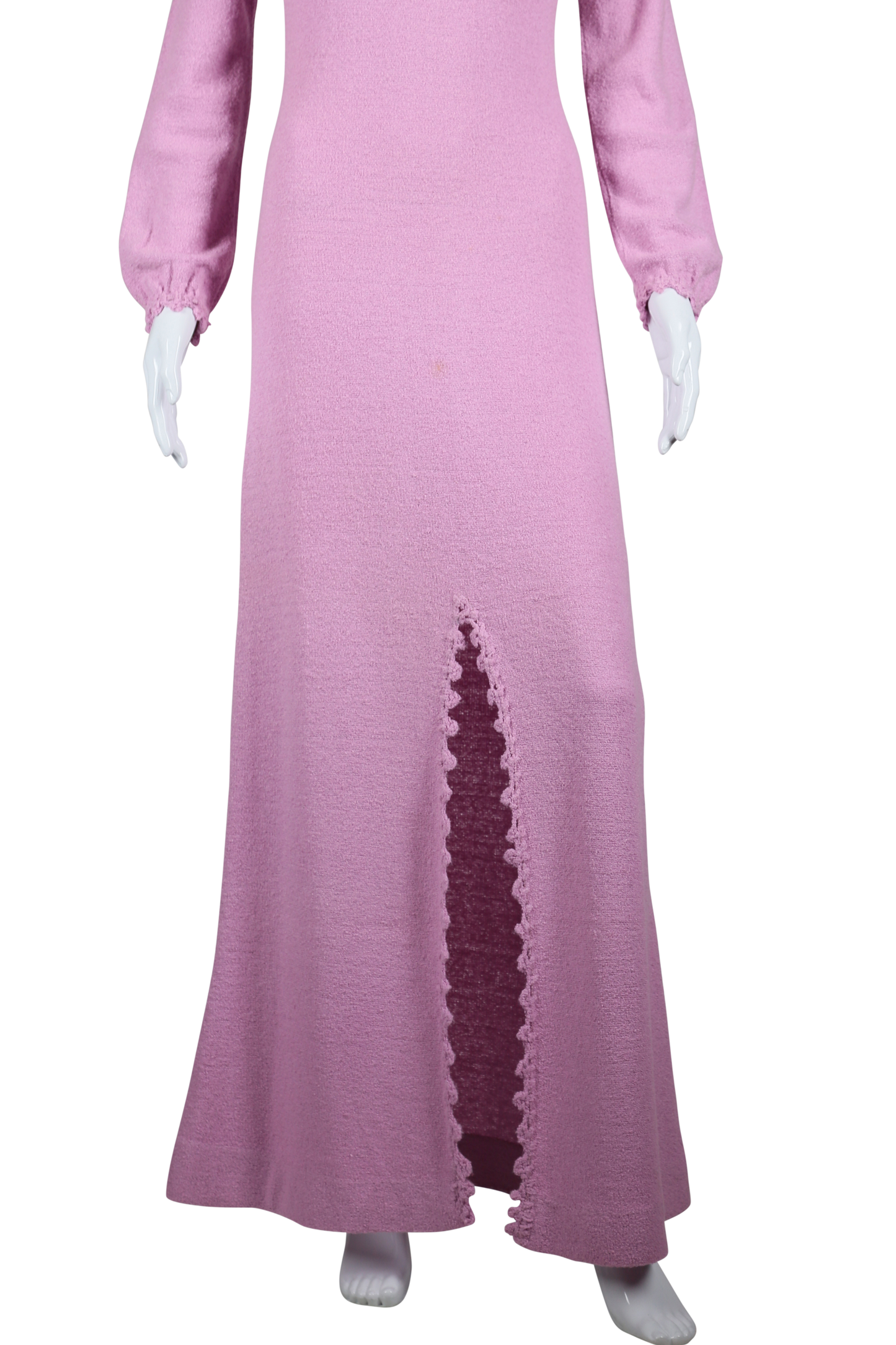Lavender Knit Sweater Maxi Dress - Embers / Cinders Vintage