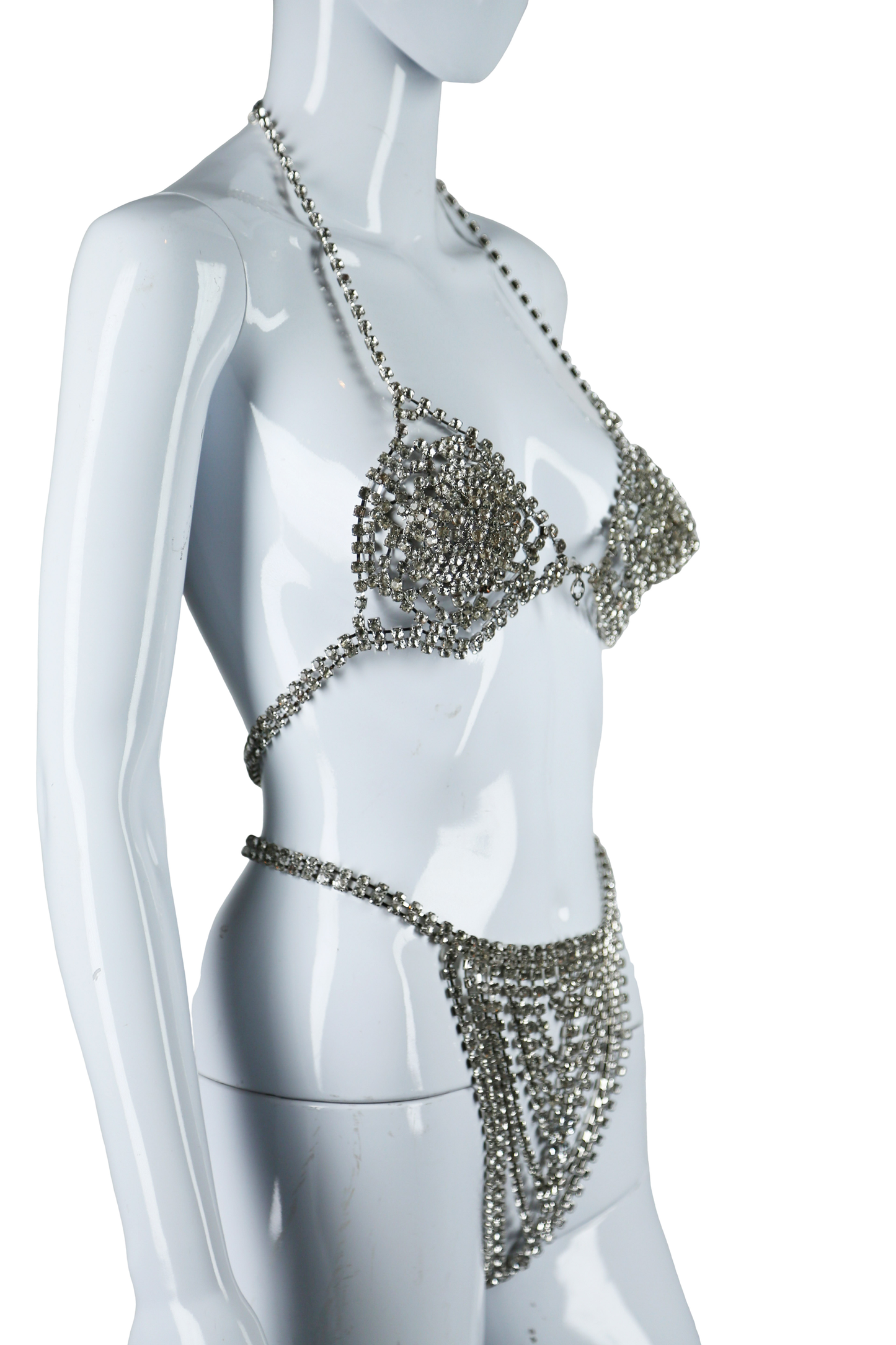 Rhinestone Bikini Set - Embers / Cinders Vintage