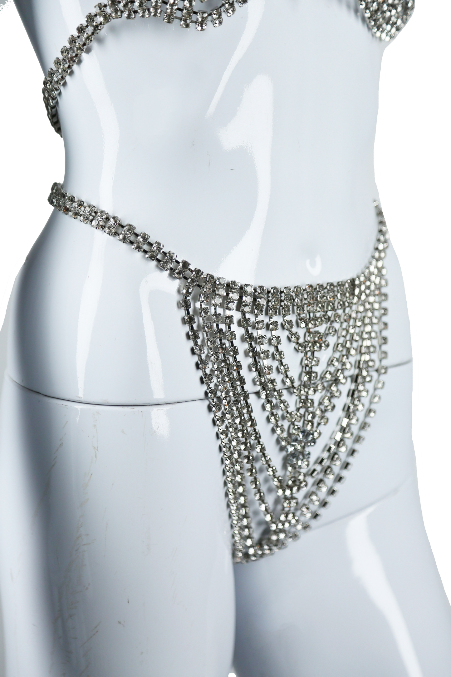 Rhinestone Bikini Set - Embers / Cinders Vintage
