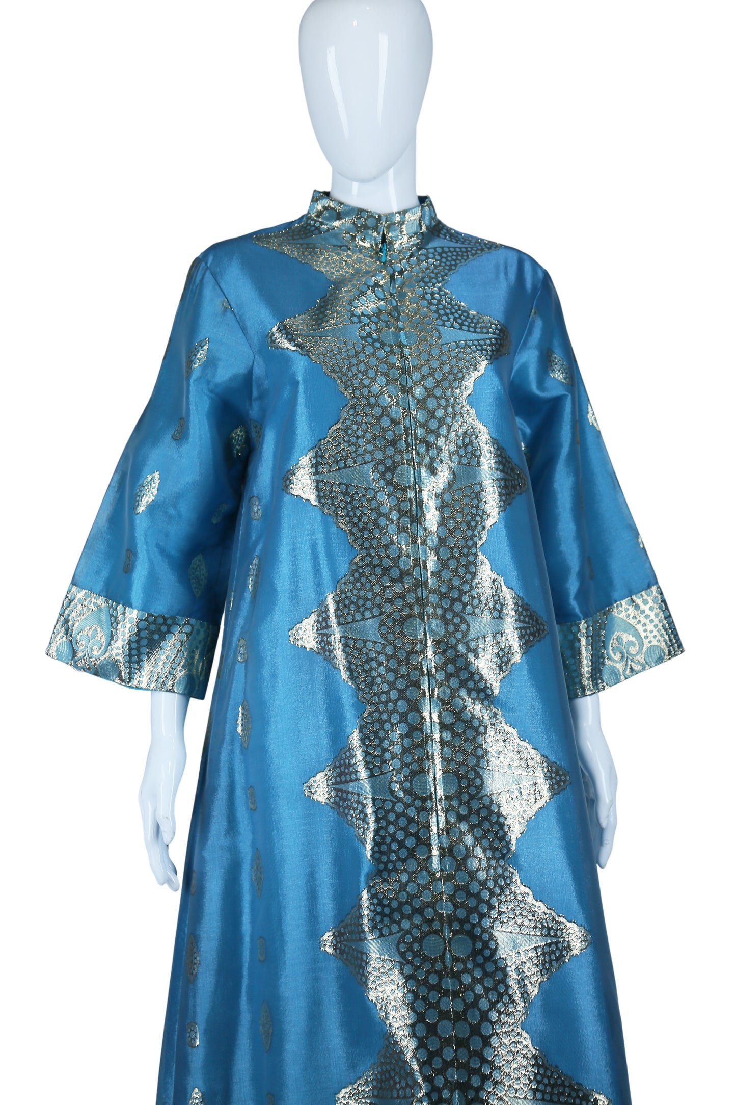 Gold Brocade Lounge Dress