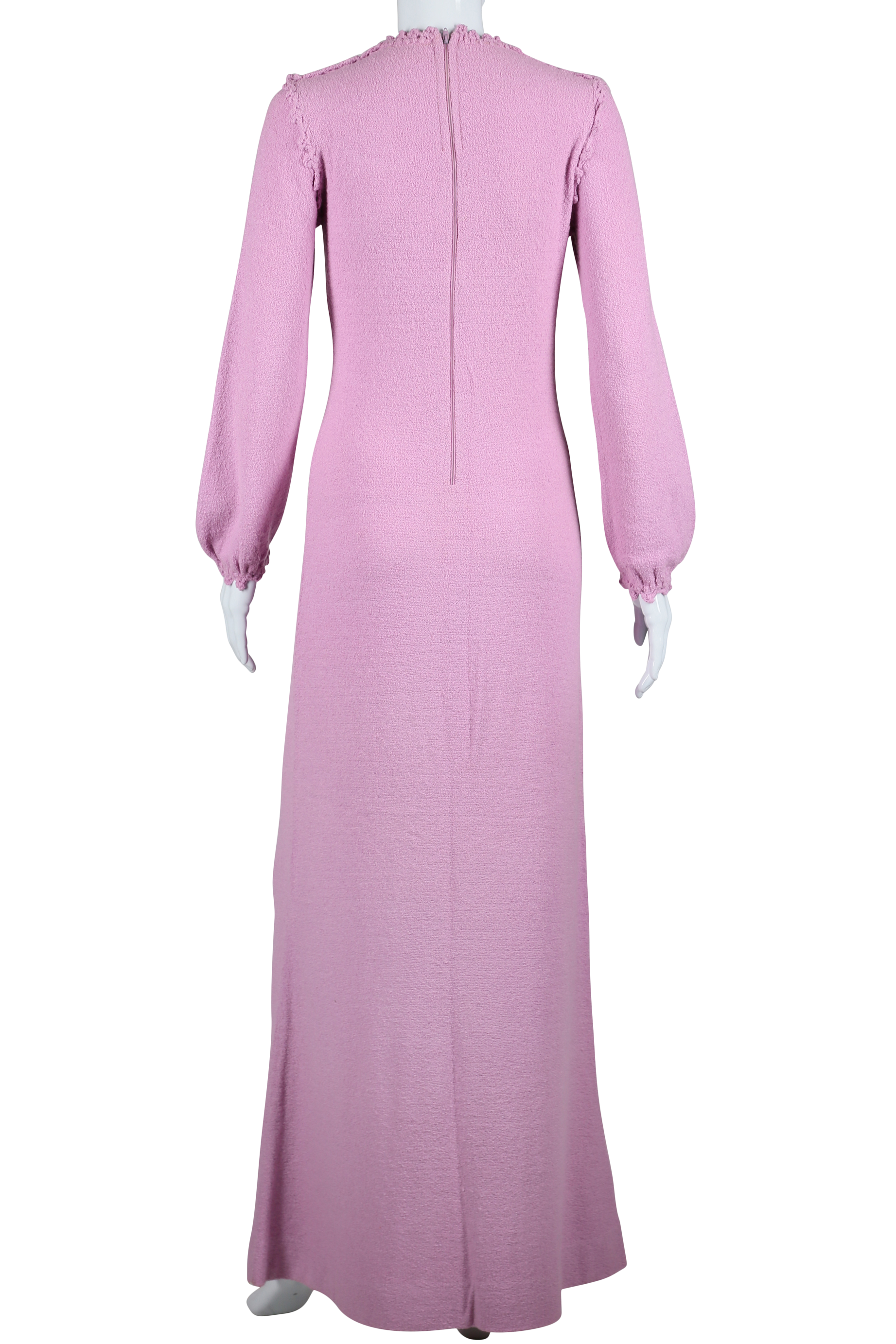 Lavender Knit Sweater Maxi Dress - Embers / Cinders Vintage