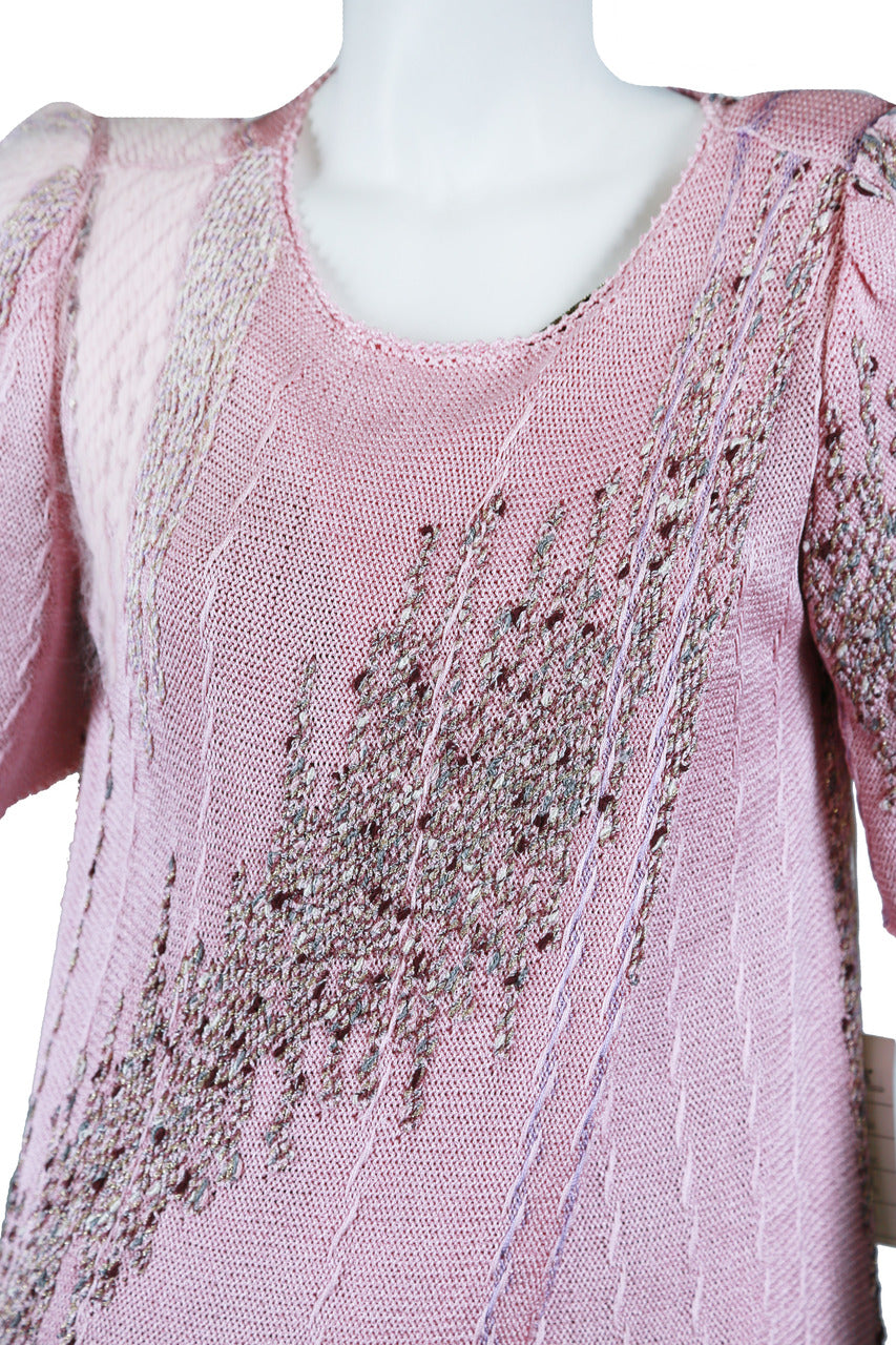 Sparkle Knit + Hand Woven Sweater